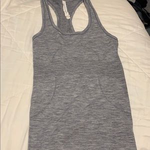Lululemon Grey Swiftly Tech Racerback Top Sold